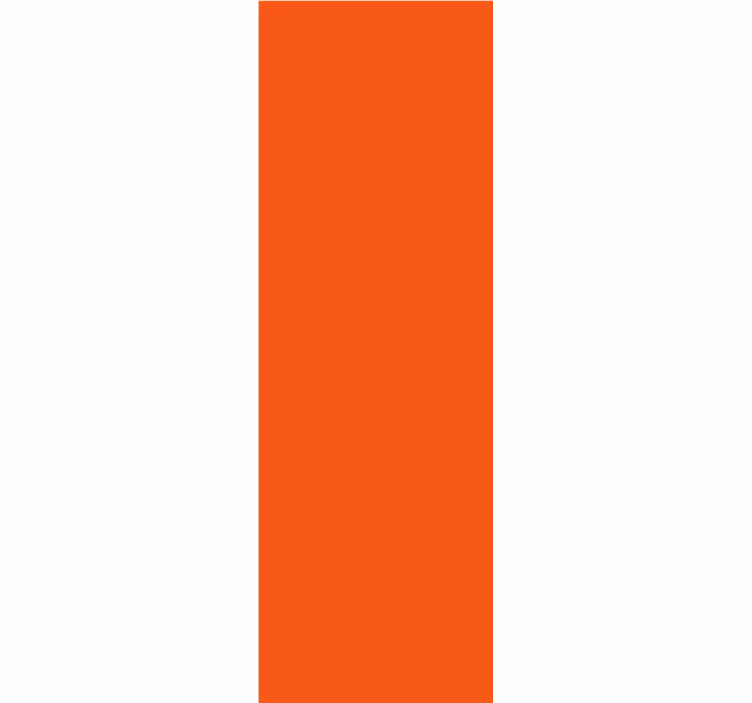 Store enrouleur orange lumineux et élégant - TenStickers