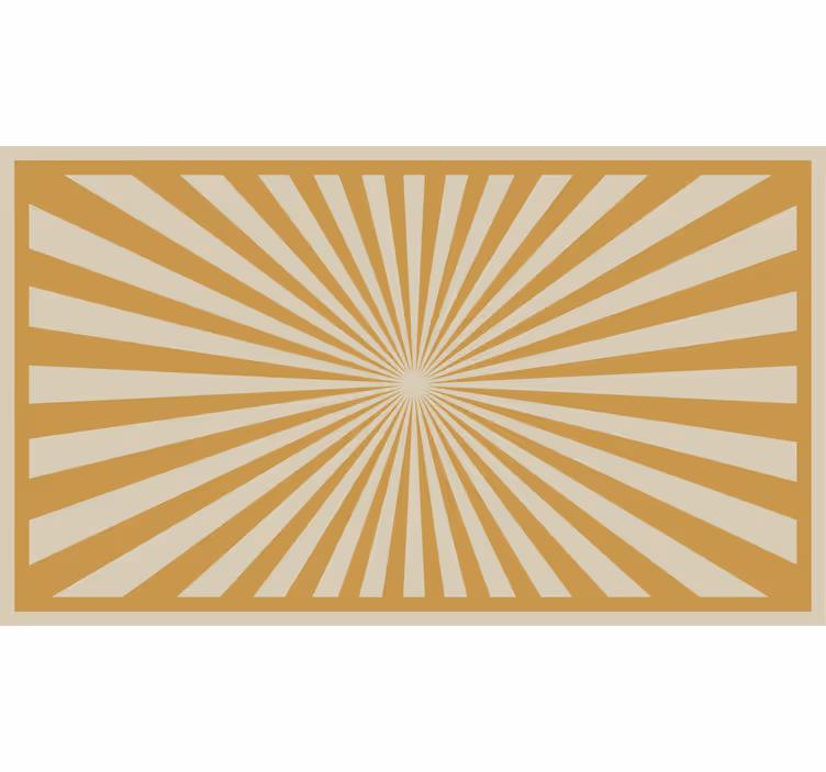 Store enrouleur orange tapis soleil - TenStickers