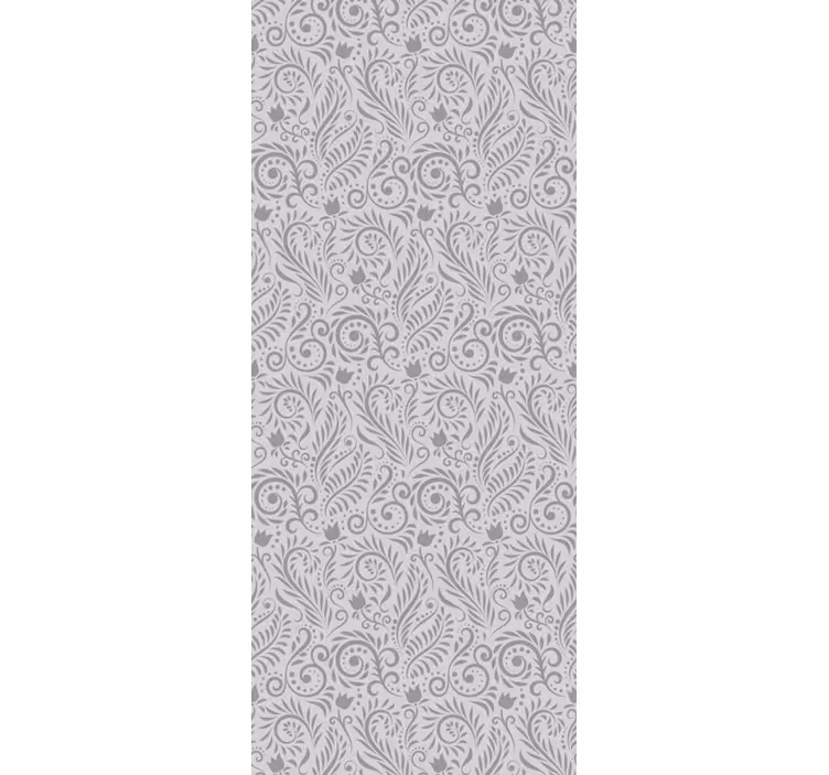 Store enrouleur classique fleurs ornementales vintage - TenStickers