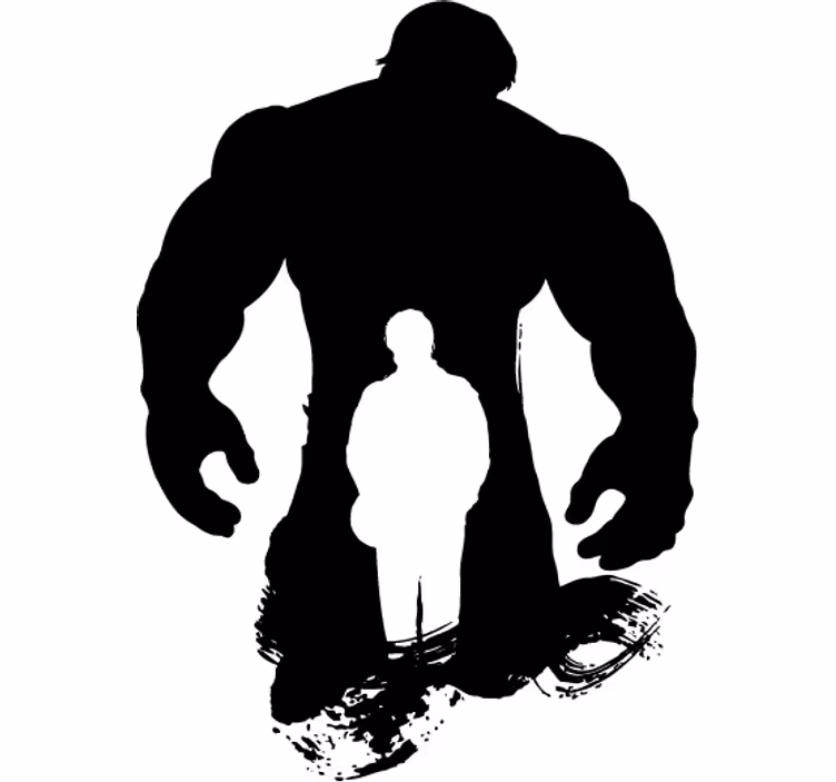 Store enrouleur super-héros silhouette décorative - TenStickers