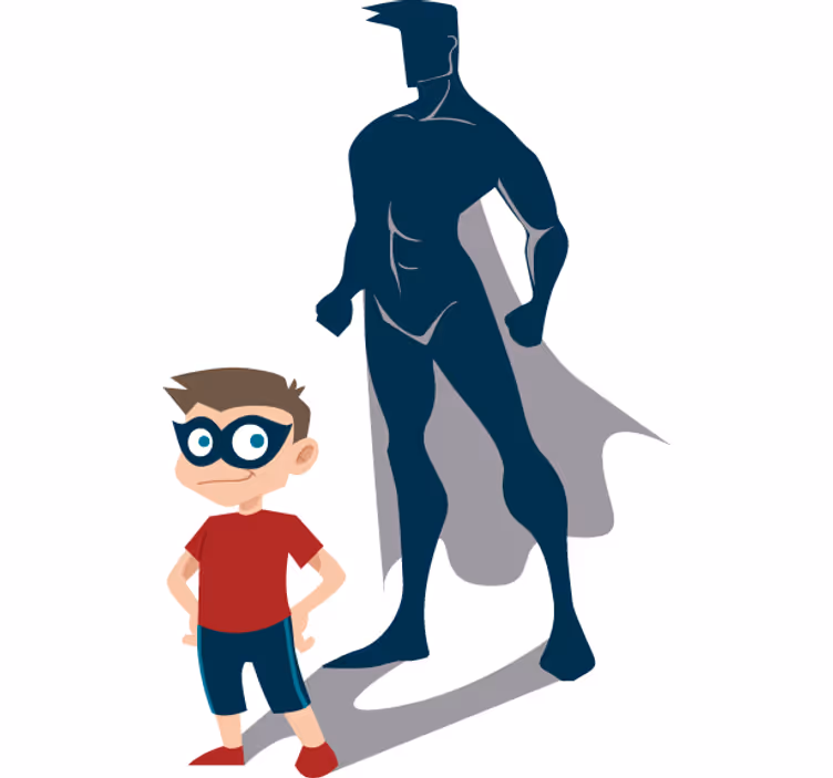 Store enrouleur super-héro enfant super-héros - TenStickers