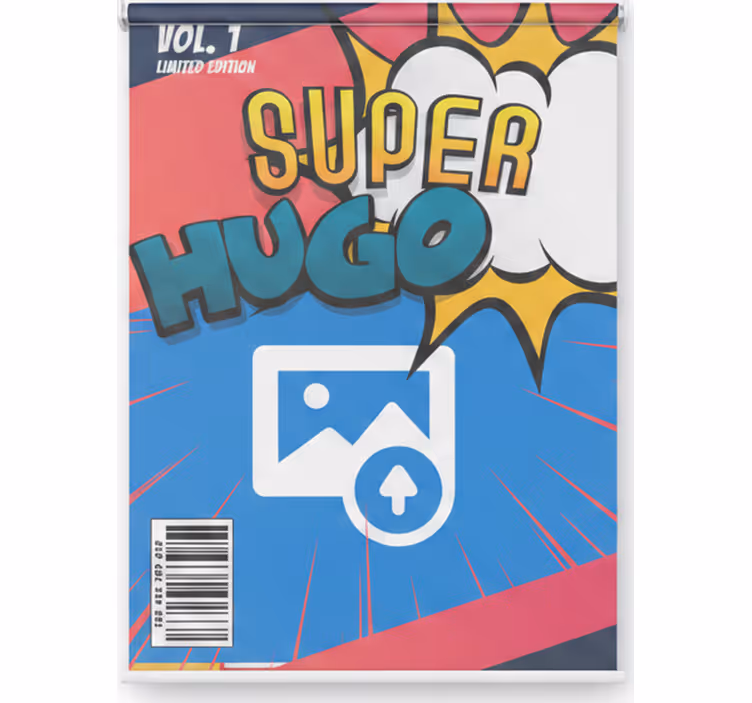 Store enrouleur super-héro bande dessinée personnalisée - TenStickers