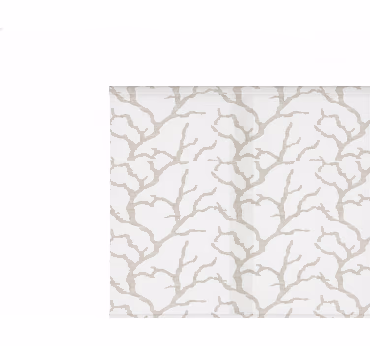 Store balcon enrouleur motif beige élégant - TenStickers