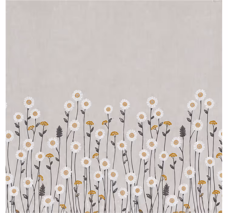 Store enrouleur floral fleurs scandinaves occultant - TenStickers
