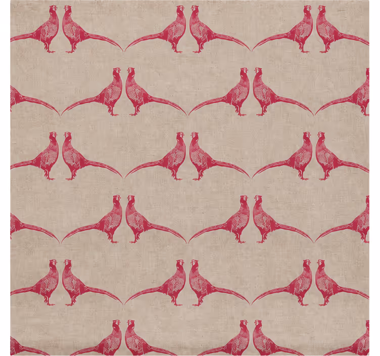 Store enrouleur rose motif faisan barneby gates - TenStickers