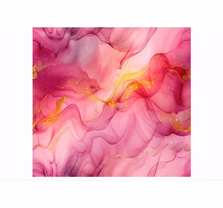 Store enrouleur rose marbres abstraits purs - TenStickers
