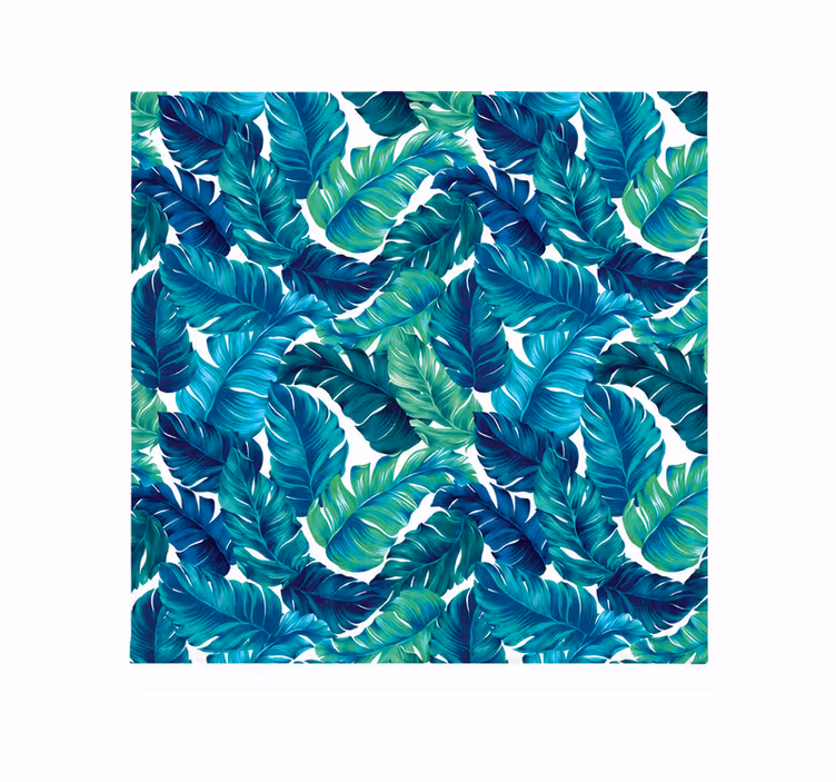Store enrouleur couple largeur 210 feuilles tropicales - TenStickers