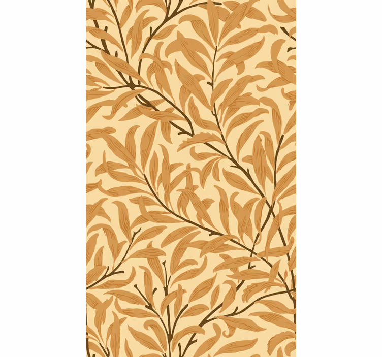 Store enrouleur floral empreinte de feuille botanique - TenStickers