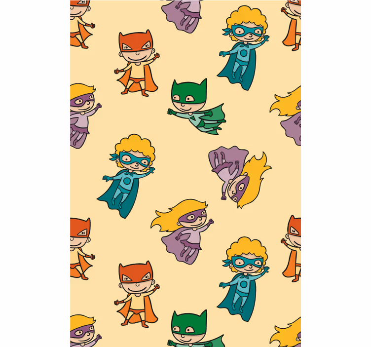 Store enrouleur chambre enfant dessin animé super-héros - TenStickers