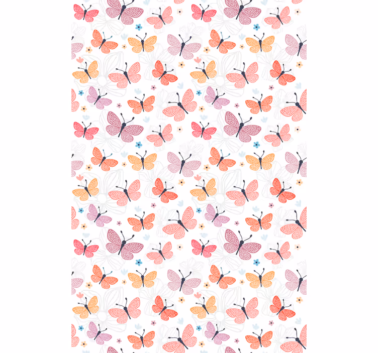 Store enrouleur papillon motif papillon - TenStickers