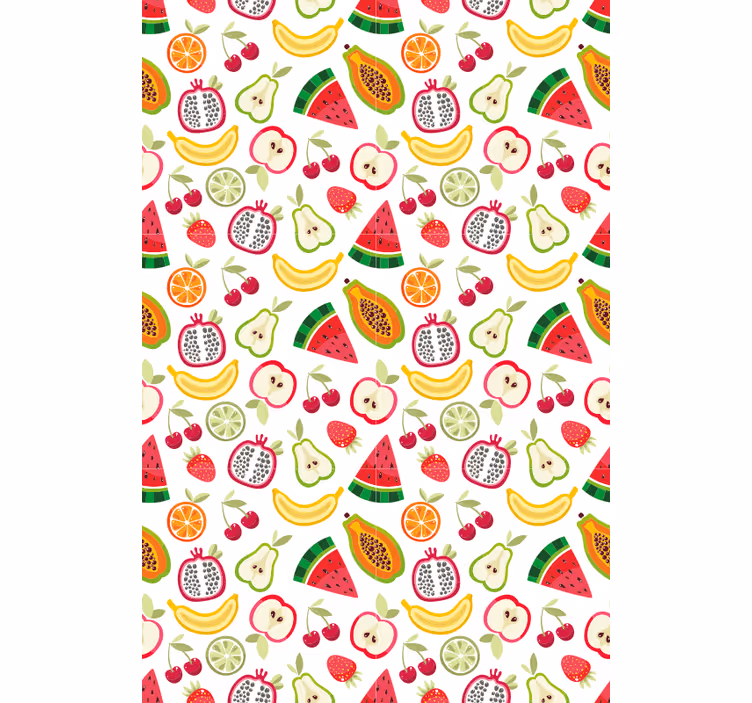 Store enrouleur fruits et légumes motif fruité - TenStickers