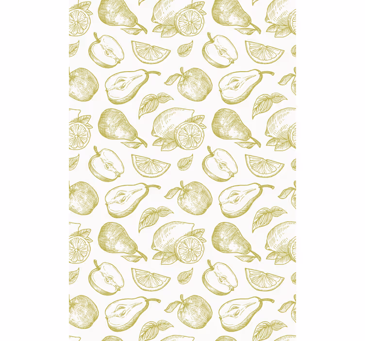 Store enrouleur fruits et légumes fraîcheur des agrumes - TenStickers