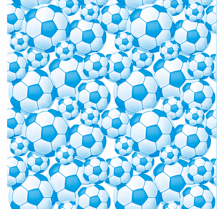 Store enrouleur football décor à motifs de soccer - TenStickers