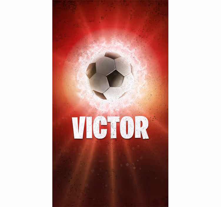 Store Ballon de football personnalisable - TenStickers