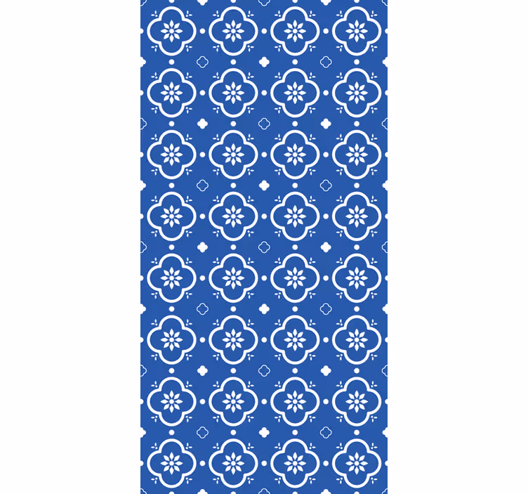 Store enrouleur autres motif géométrique floral - TenStickers