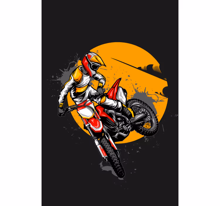 Store chambre ado sports fun moto - TenStickers