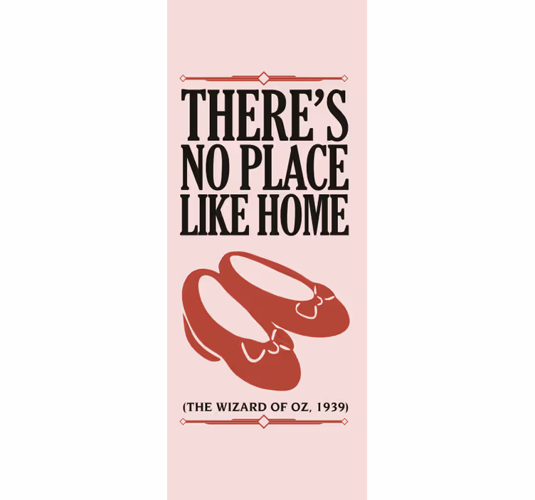 Store enrouleur phrases aucune place comme chez soi - TenStickers