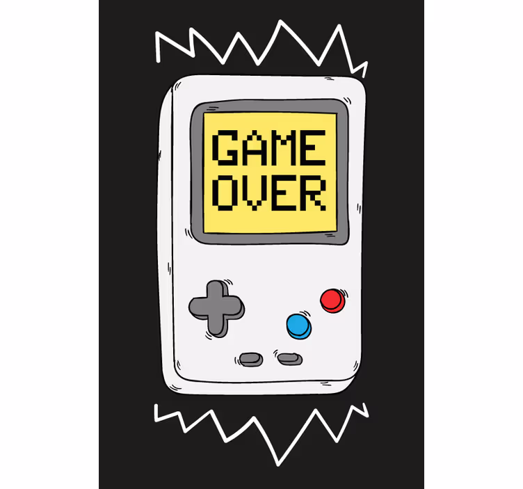 Stores monstres Console rétro - TenStickers