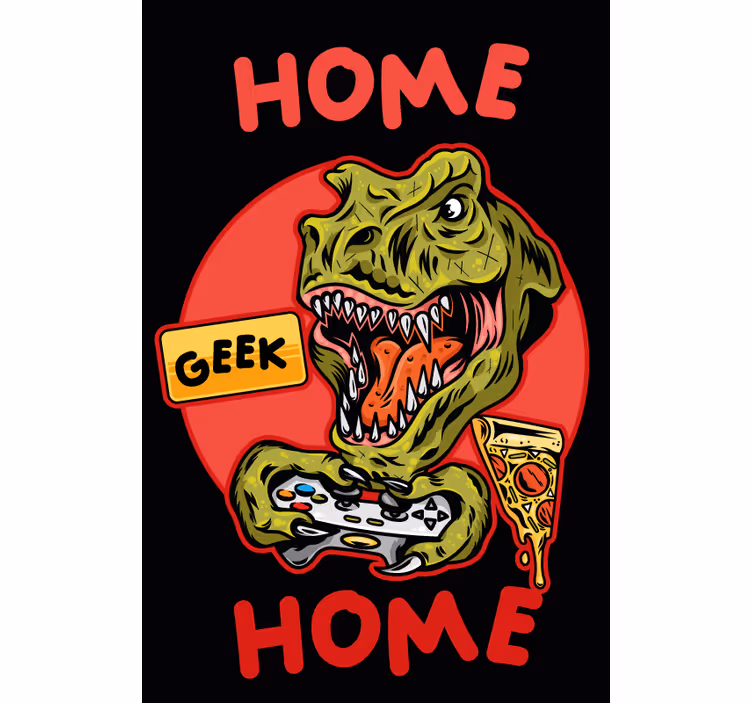 Store enrouleur gamer dinosaure Home geek home - TenStickers