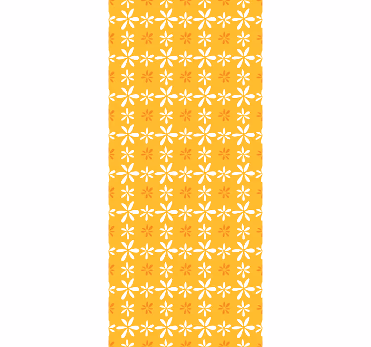Stores enrouleurs fleurs et plantes motif floral soleil - TenStickers
