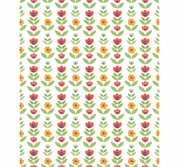Stores enrouleurs fleurs et plantes charmant motif floral - TenStickers