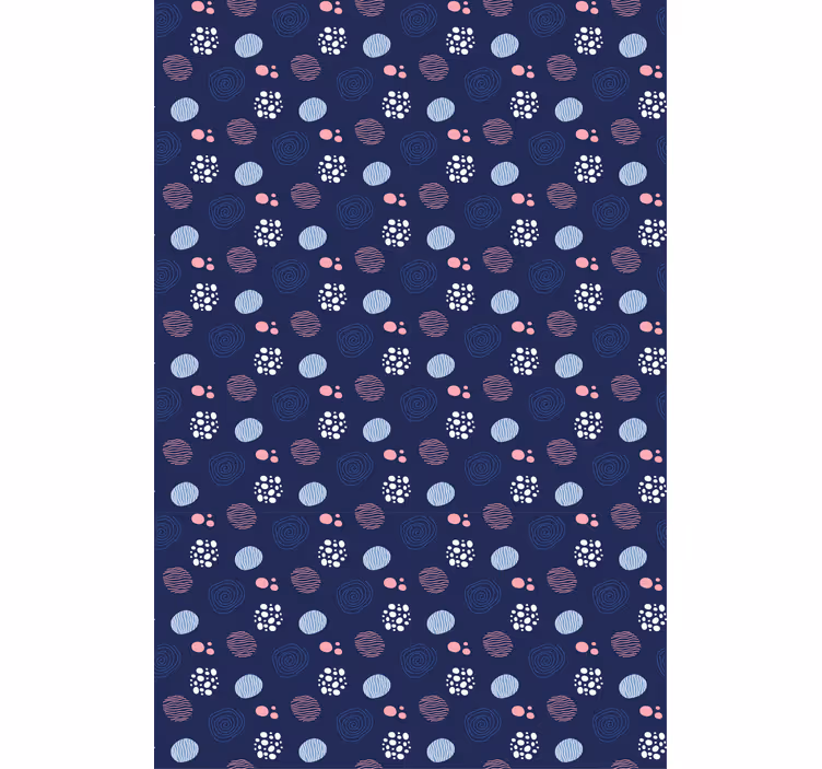 Store enrouleur textures et motifs motifs cercles abstraits - TenStickers