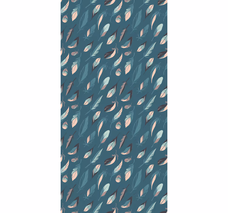 Stores enrouleurs fleurs et plantes motifs feuilles élégants - TenStickers