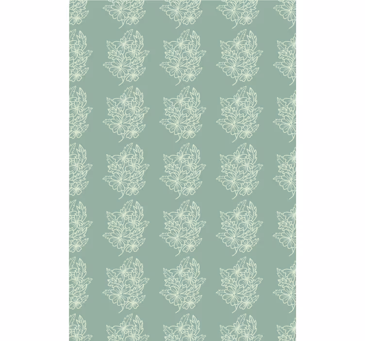 Stores enrouleurs fleurs et plantes motif feuillage floral - TenStickers