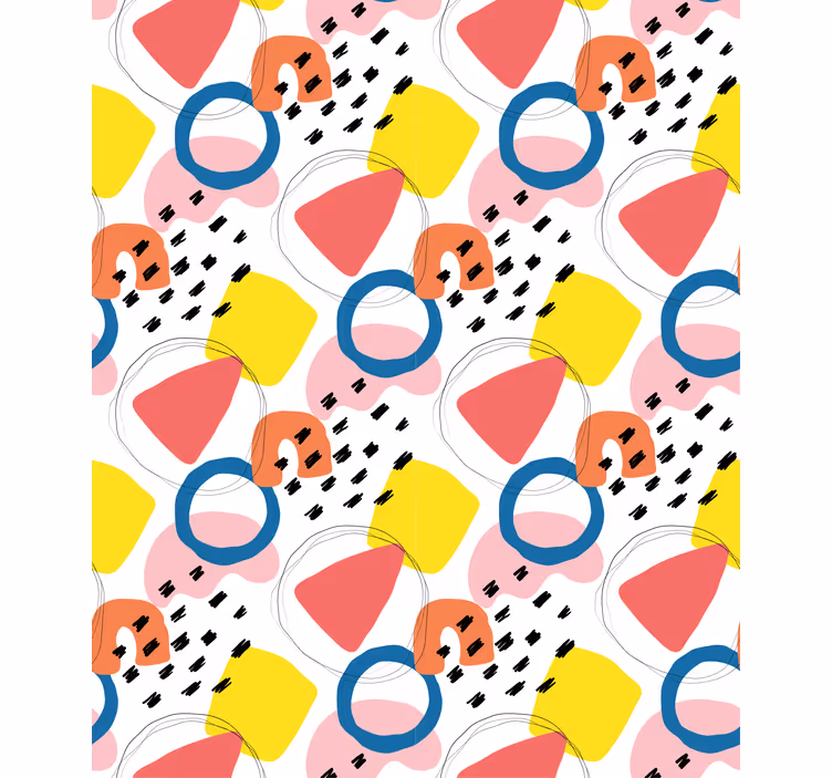 Store enrouleur moderne motifs géométriques originaux - TenStickers