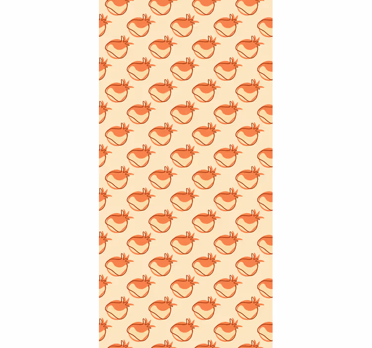 Store enrouleur fruits et légumes motif légumes beige - TenStickers