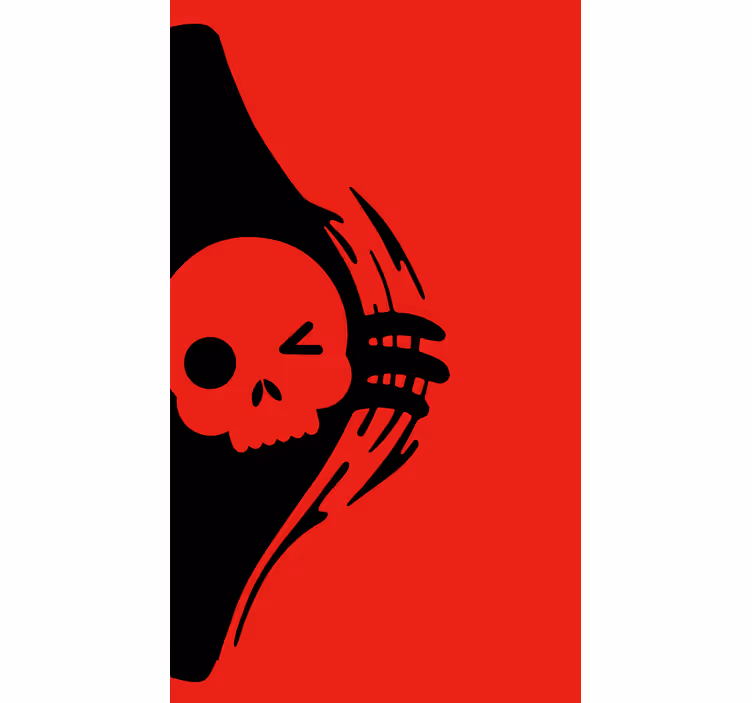 Store enrouleur gamer conception d'emblème de crâne - TenStickers