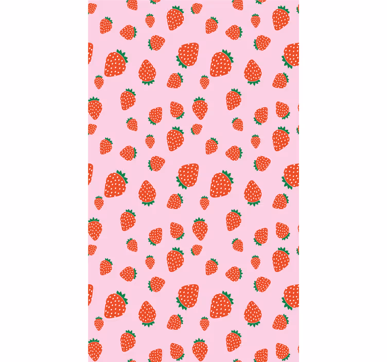 Store enrouleur fruits et légumes délice à motif de fraise - TenStickers