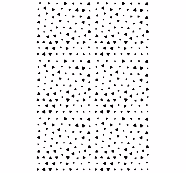 Store enrouleur textures et motifs motif coeur géométrique - TenStickers