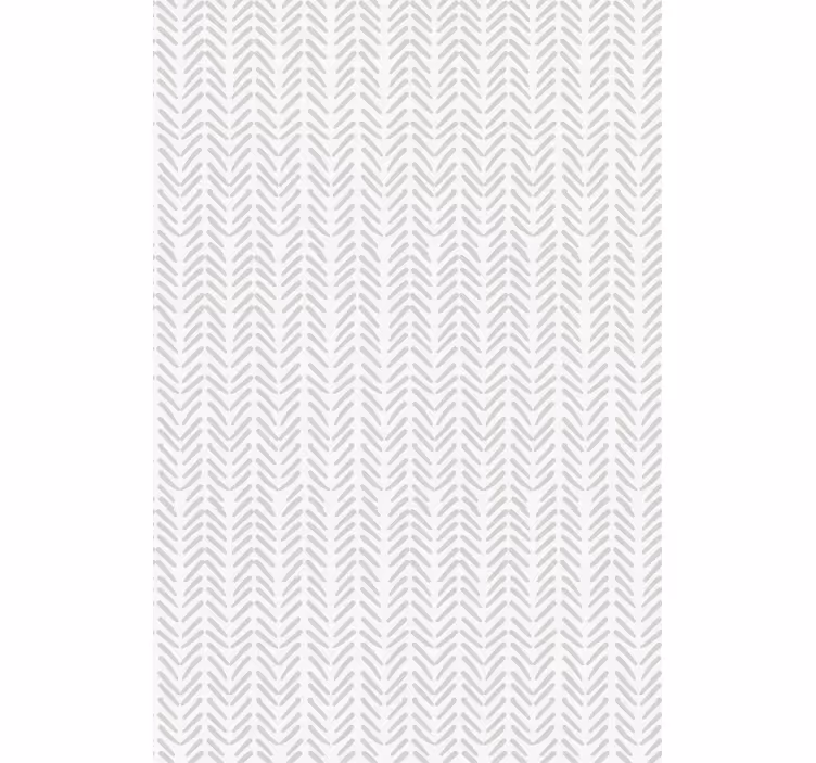 Stores nordiques Lignes abstraites grises en zigzag - TenStickers