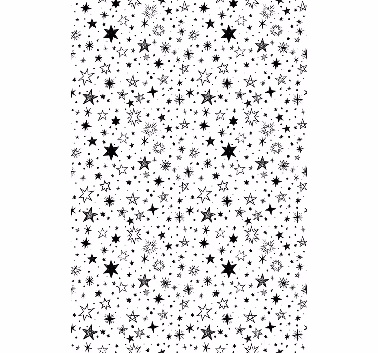 Store enrouleur pour chambre ado motif de nuit étoilée - TenStickers