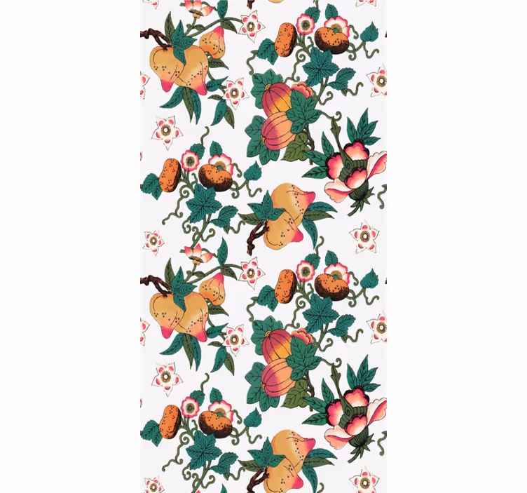 Stores enrouleurs fleurs et plantes luxuriantes - TenStickers