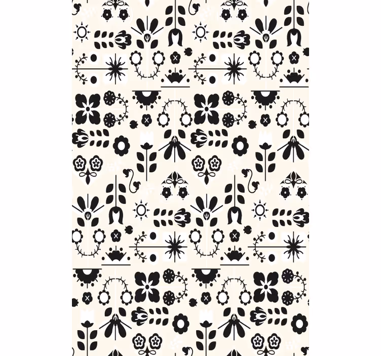 Store enrouleur motif fleur charmants motifs floraux - TenStickers