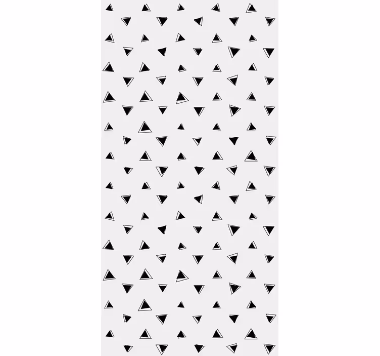Store enrouleur textures et motifs design triangulaire - TenStickers