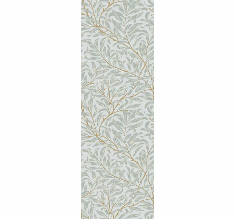 Stores enrouleurs fleurs et plantes doux motifs de feuilles - TenStickers