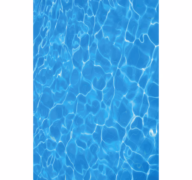 Store enrouleur salle de bain reflets de la surface de l'eau - TenStickers