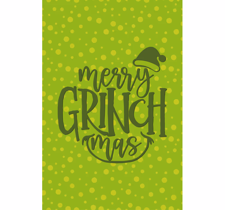 Store enrouleur phrases joyeux grinchmas - TenStickers