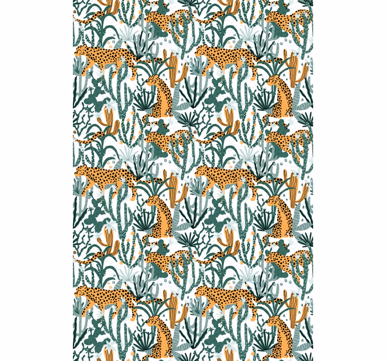 Store enrouleur animaux faune et flore safari - TenStickers