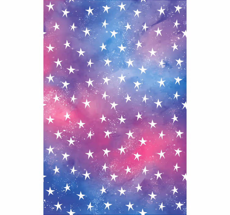 Store enrouleur chambre enfant motif de ciel étoilé - TenStickers