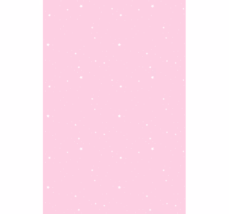 Store enrouleur pour chambre ado motif rose étoilé - TenStickers