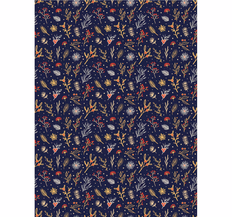 Stores enrouleurs fleurs et plantes motif floral naturel - TenStickers