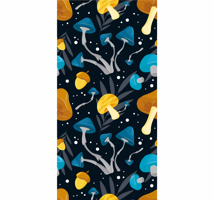 Store enrouleur fruits et légumes motifs vibrants - TenStickers