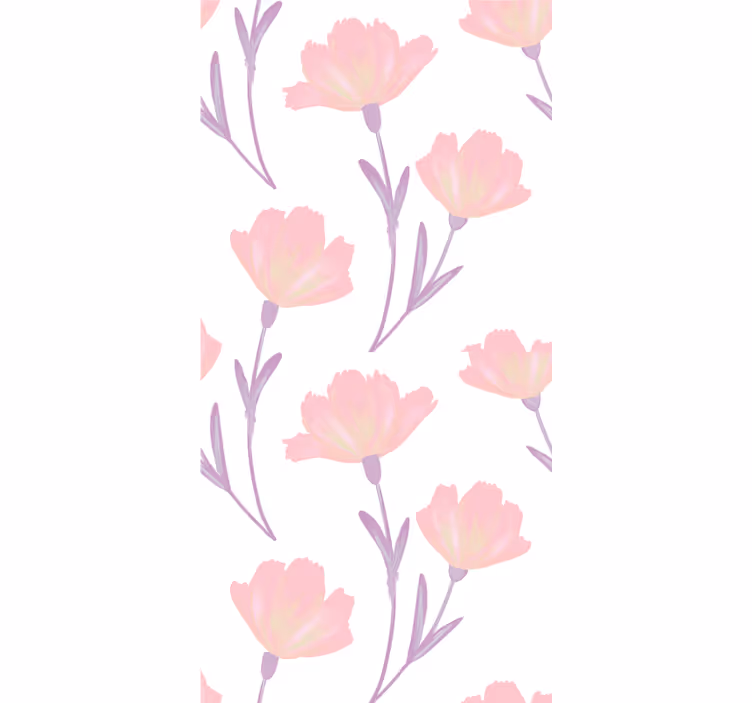 Store enrouleur motif fleur thème de floraison douce - TenStickers