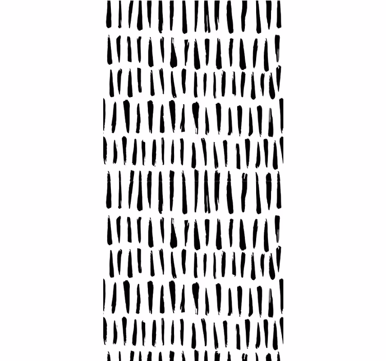 Store enrouleur textures et motifs traits noirs verticaux - TenStickers