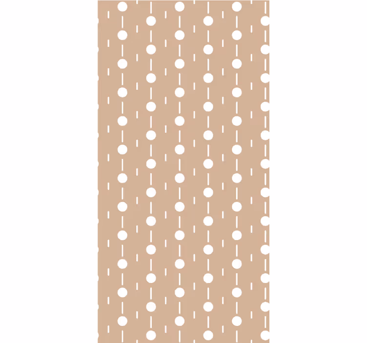 Store enrouleur textures et motifs motif à pois géométriques - TenStickers