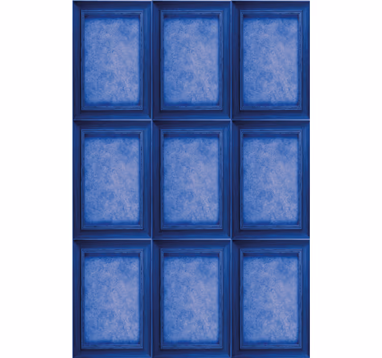 Store enrouleur textures et motifs panneaux bleus élégants - TenStickers